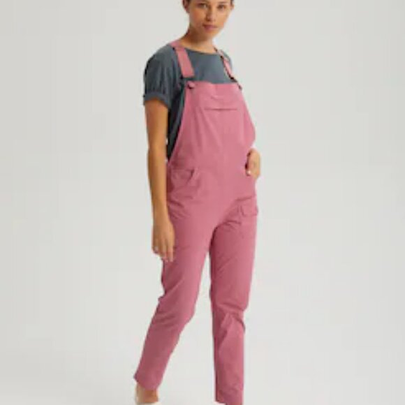 Burton Multipath Overalls Dusty Rose Pink Size 27 - Picture 1 of 7